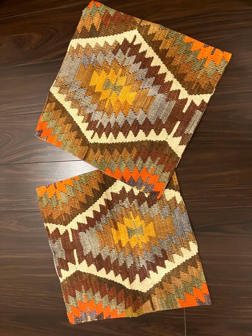 【新品未使用】ACTUS クッションカバー 43×43cm 2枚セット