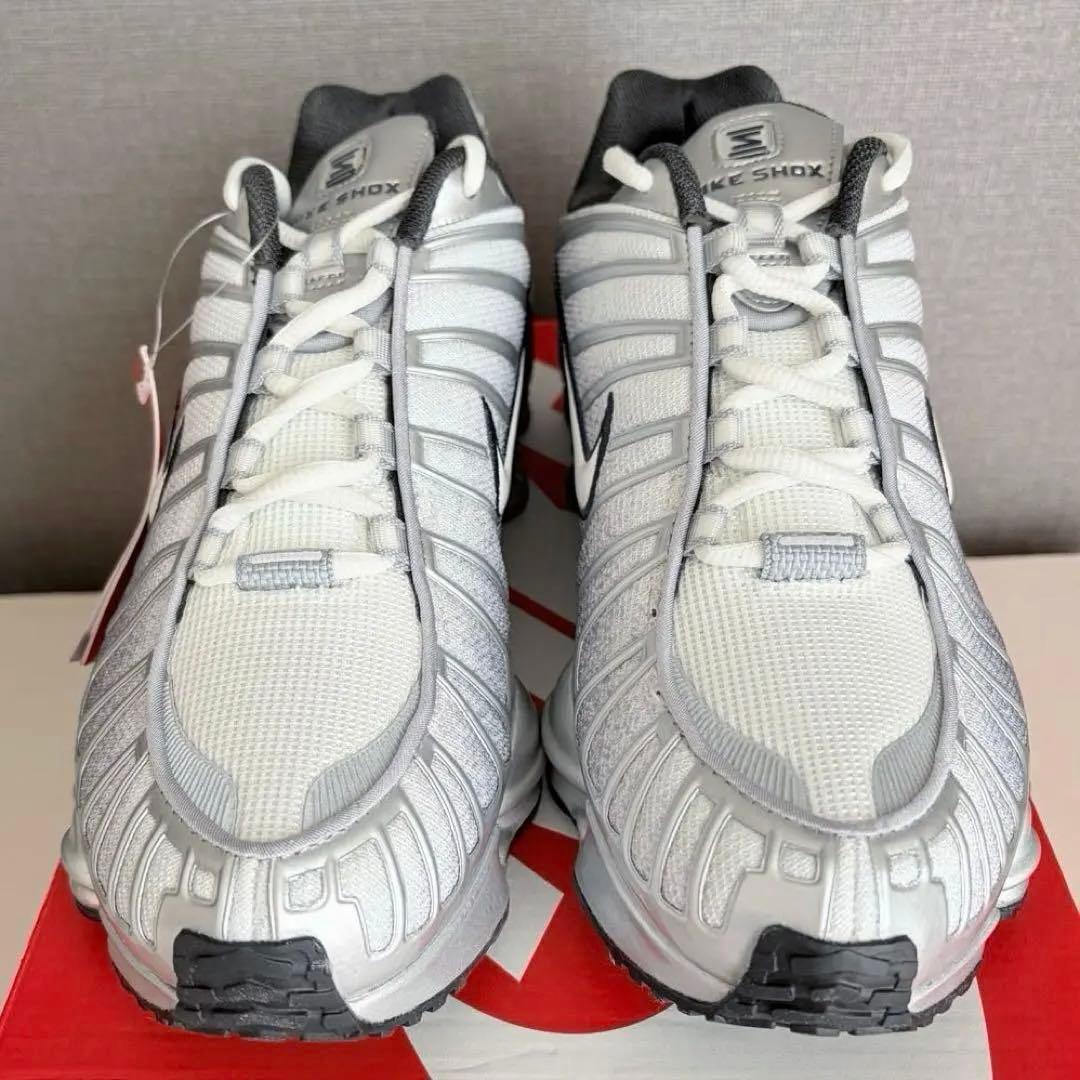 完売26cm✨新品NIKE Shox TL IH4466-095 シルバー系