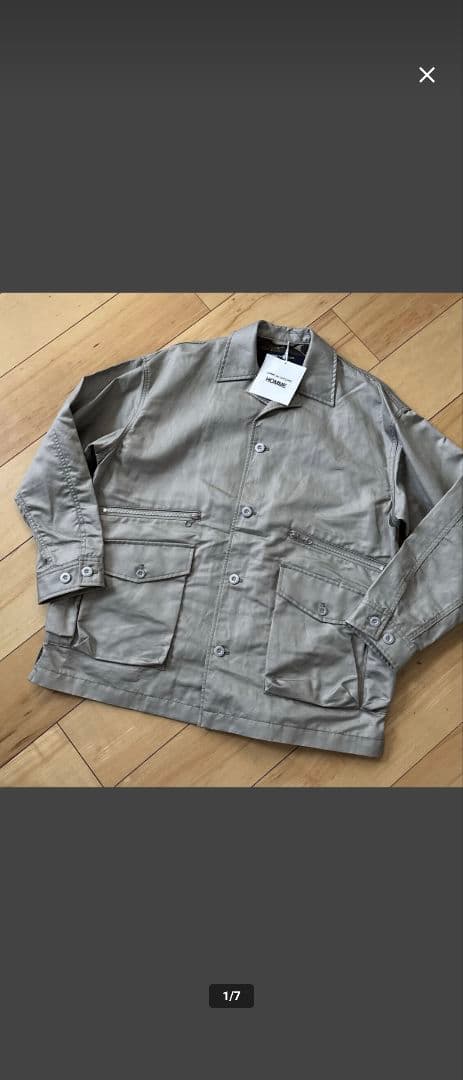 新品25SS COMME des GARÇONS グレー ジャケット S