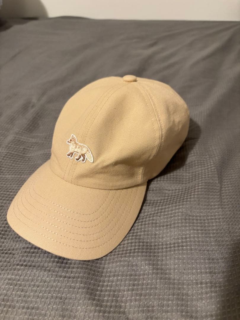 帽子 Maison Kitsune BABY FOX CAP Marble