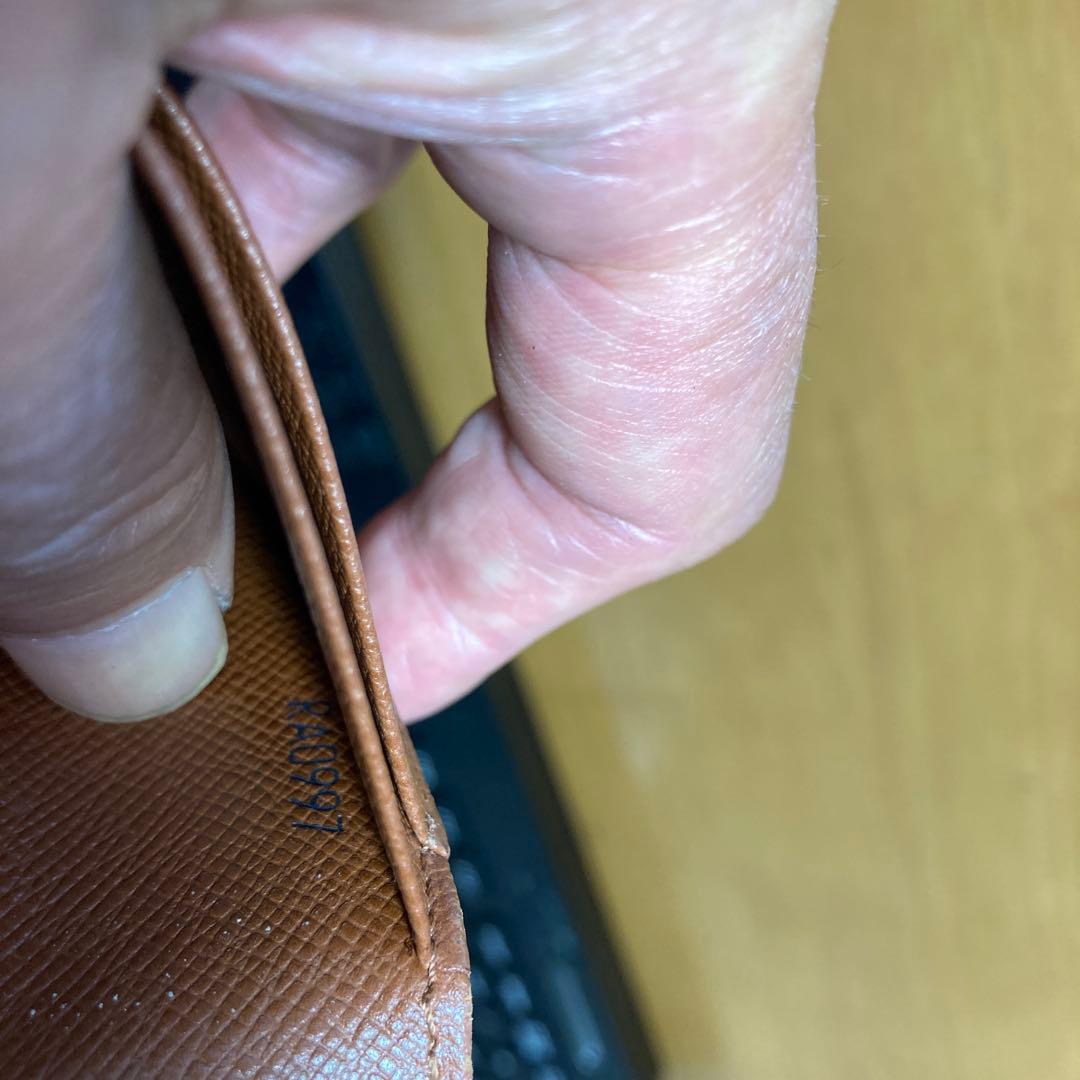 LOUIS VUITTON 二つ折り財布　 ブラウン　M61730