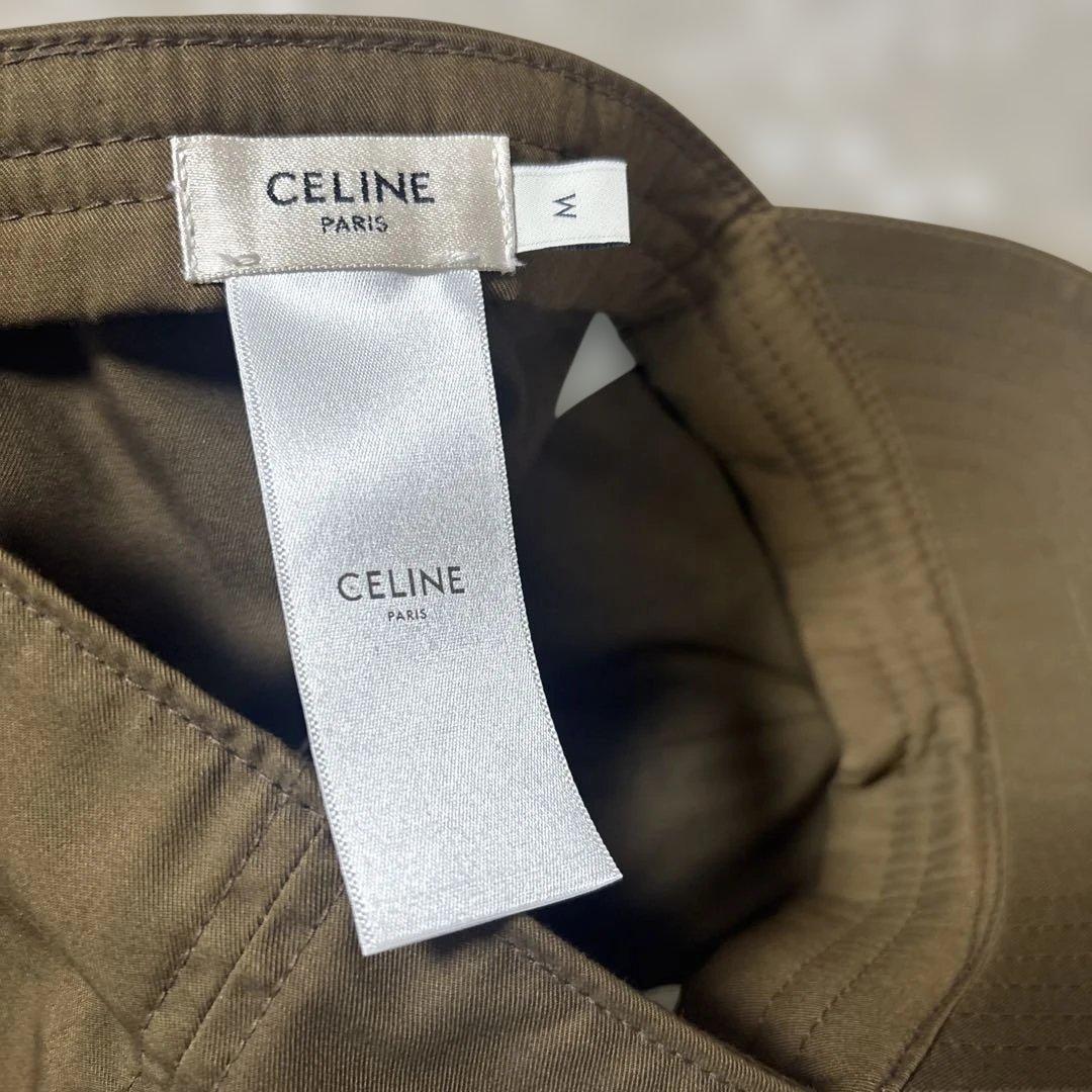 LEO　CELINE セリーヌ ロゴ キャップ　Mサイズ