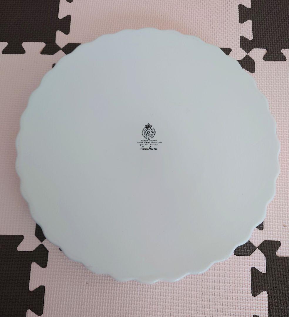  WORCESTER evesham 波形深皿　特大径約35cm