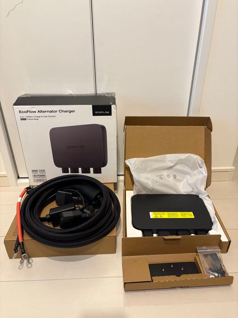 エコフロー　オルタネーターチャージャー800W 急速充電