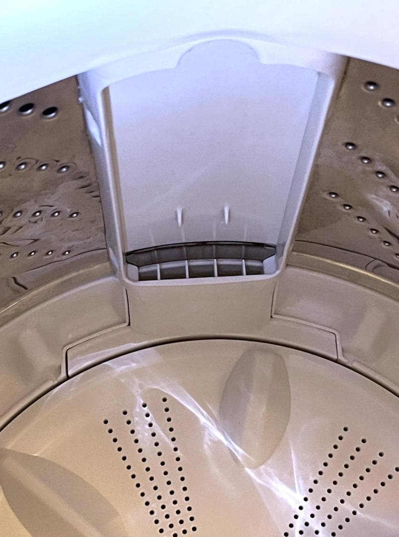 【りん】Panasonic NA-F5B2 縦型洗濯機 5kg＋嵩上げ台