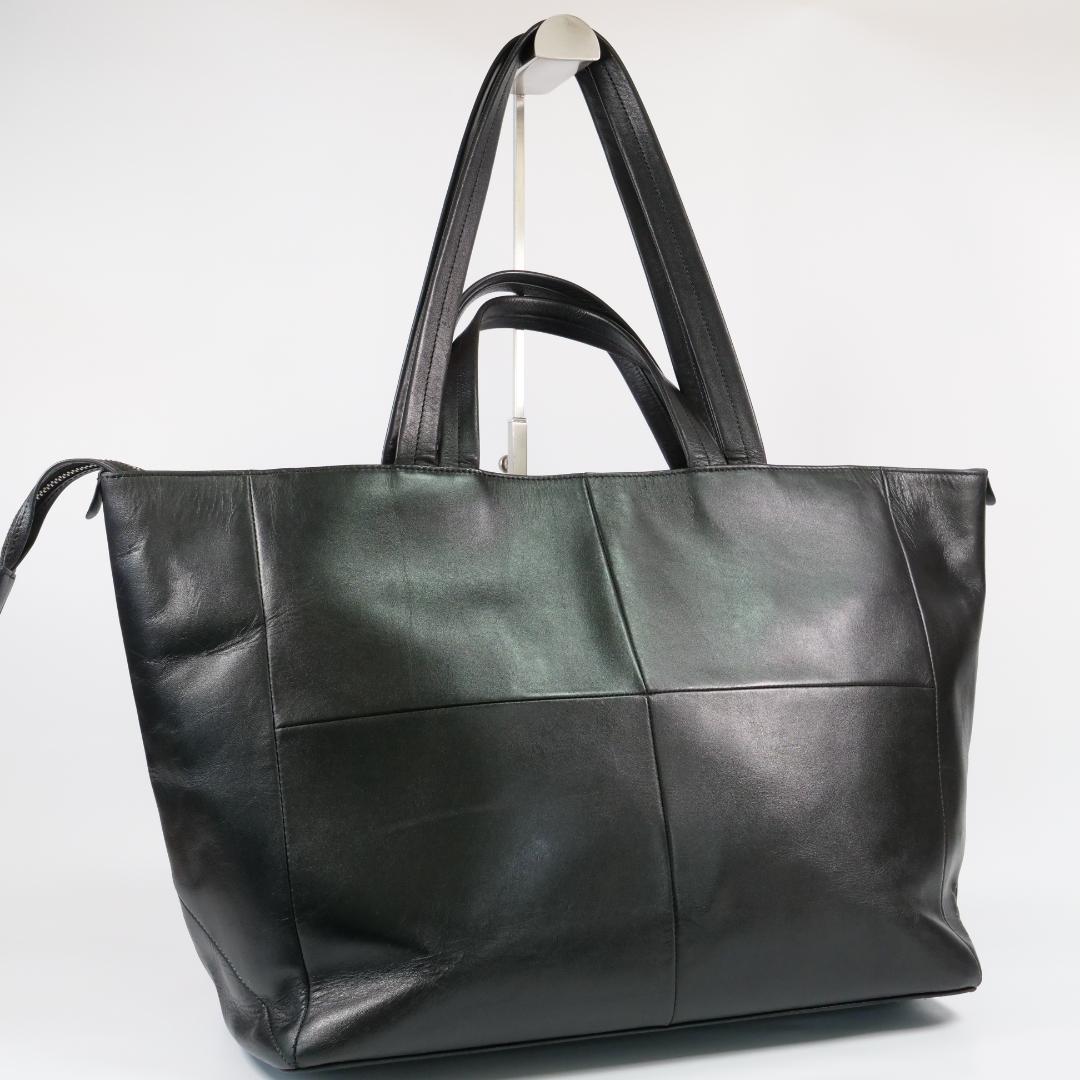 美品✨P.I.D アルタール トートバッグ レザー ブラック A4可