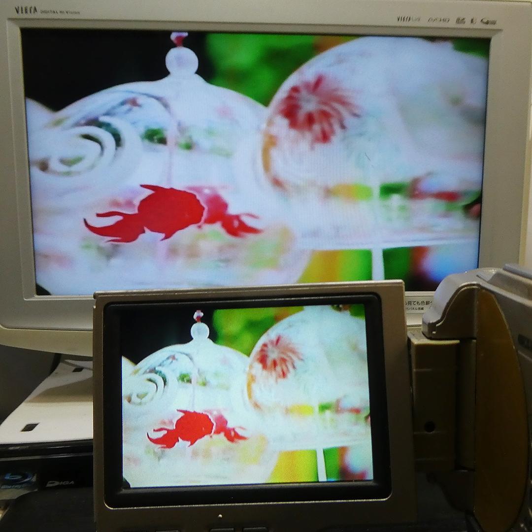 動作良好ソニーDCR-TRV10 MiniDVビデオカメラ DVDダビングに最適