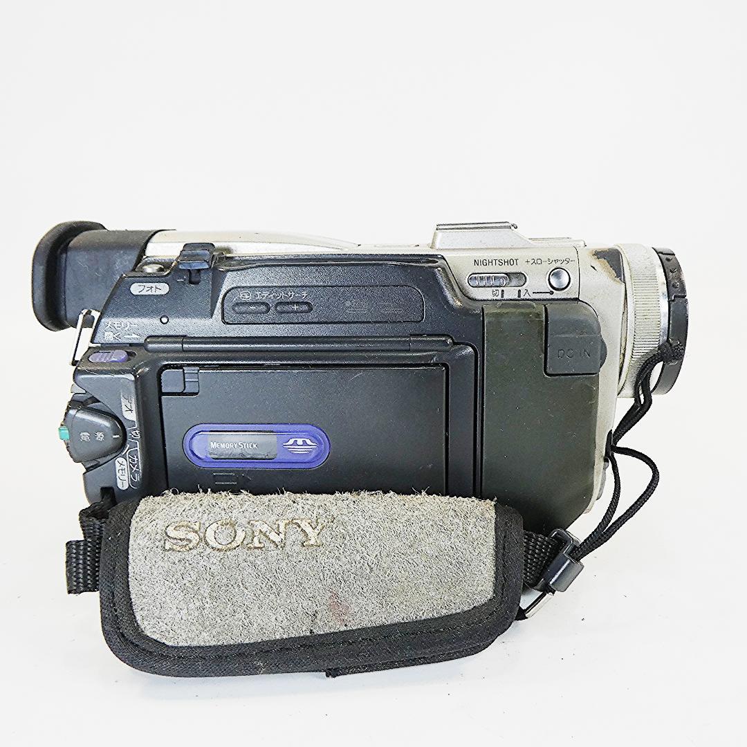 動作良好ソニーDCR-TRV10 MiniDVビデオカメラ DVDダビングに最適