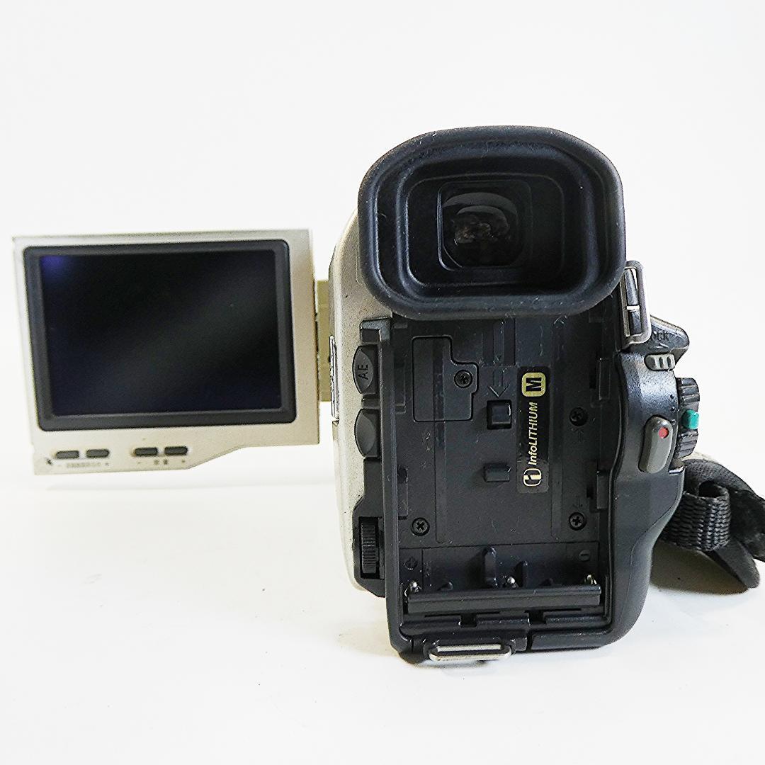 動作良好ソニーDCR-TRV10 MiniDVビデオカメラ DVDダビングに最適