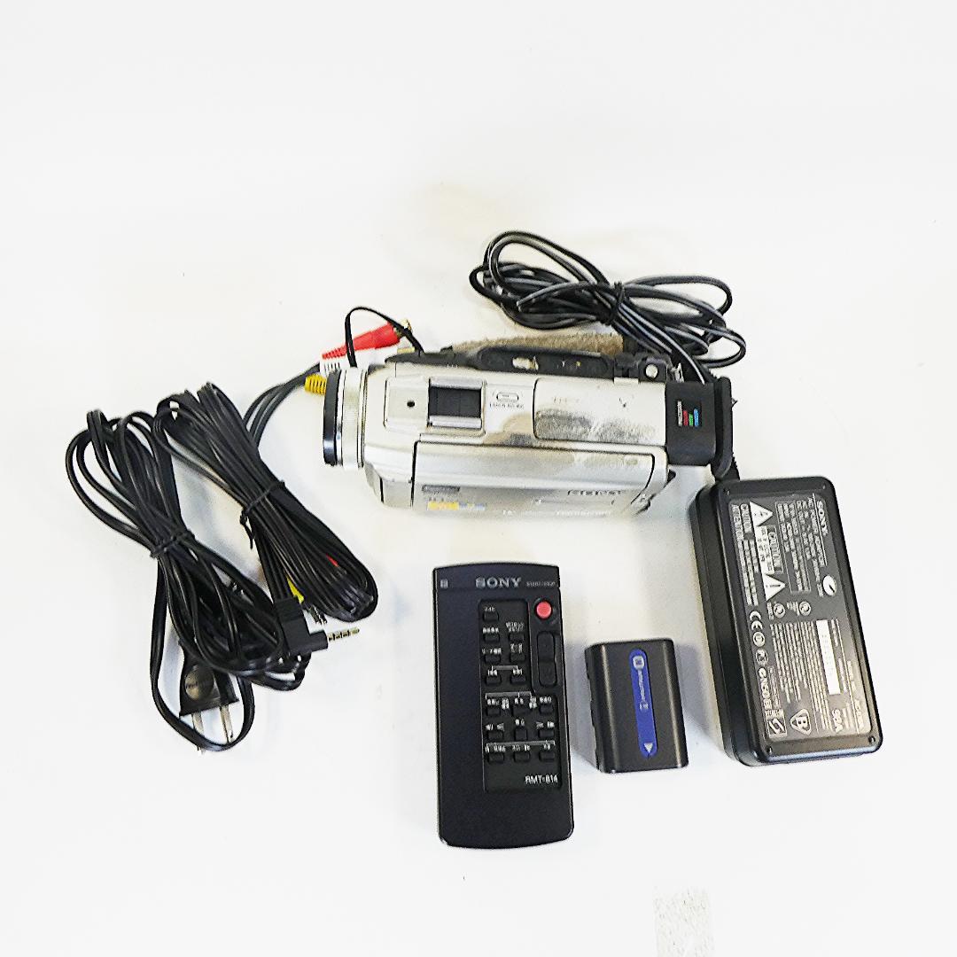 動作良好ソニーDCR-TRV10 MiniDVビデオカメラ DVDダビングに最適