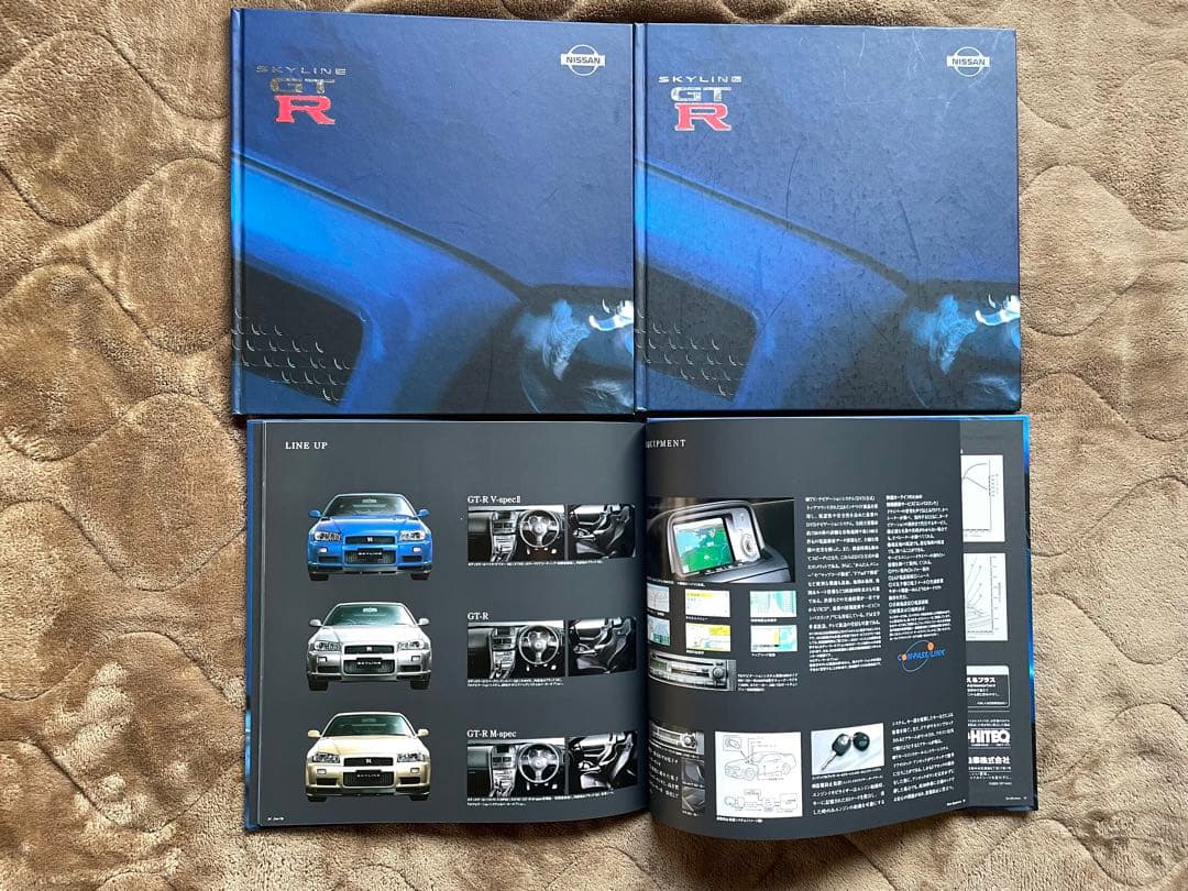 【まとめ売り】R34スカイラインGT-R カタログ OPパーツ M-spec
