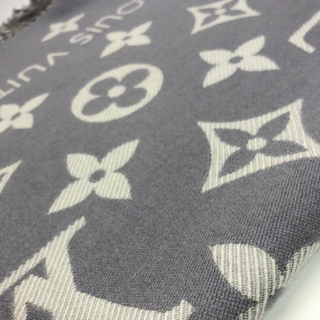 未使用級✨ルイヴィトン マフラー・LVエセンシャル グリクレール モノグラム