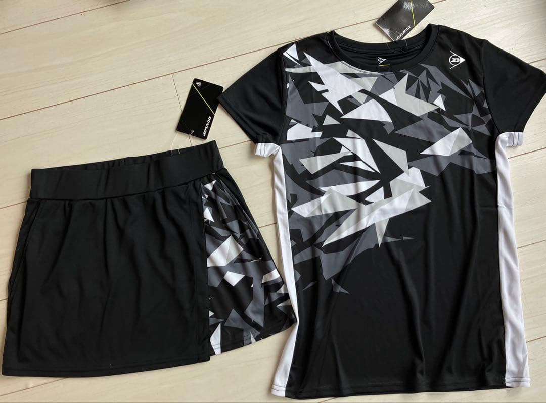 新品＊DUNLOPダンロップ テニスウェア 上下セットアップL