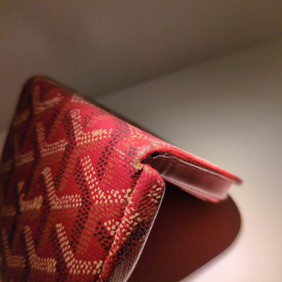 Goyard ケース レッド