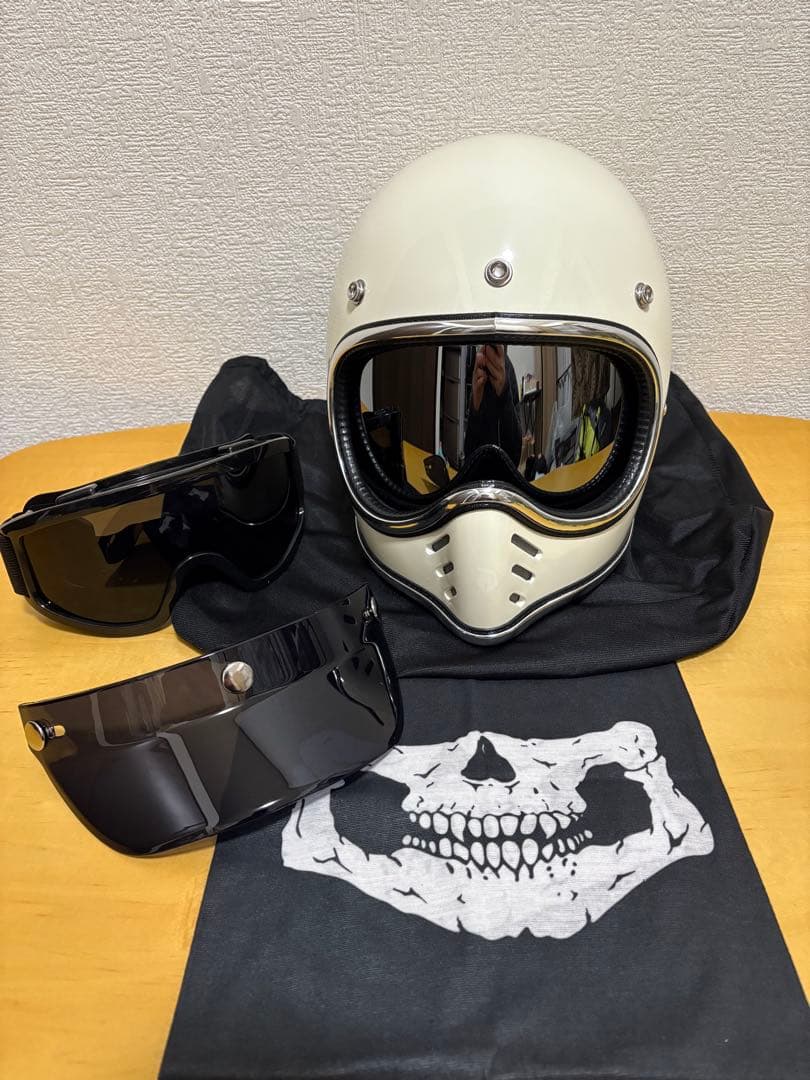 新品！XLサイズ！ ホワイト　 4点セット　MTX オーシャンビートルタイプ