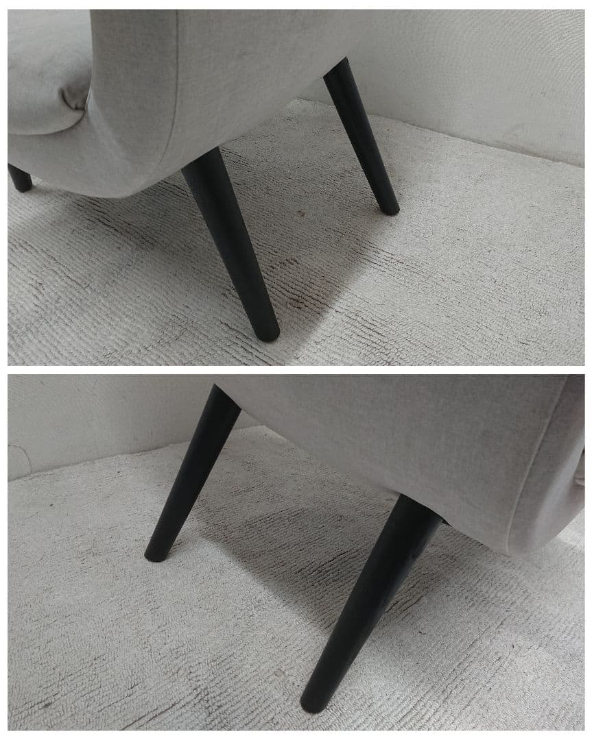 美品 resortir 定価31万円 アームデスク ラウンジチェア CURVE