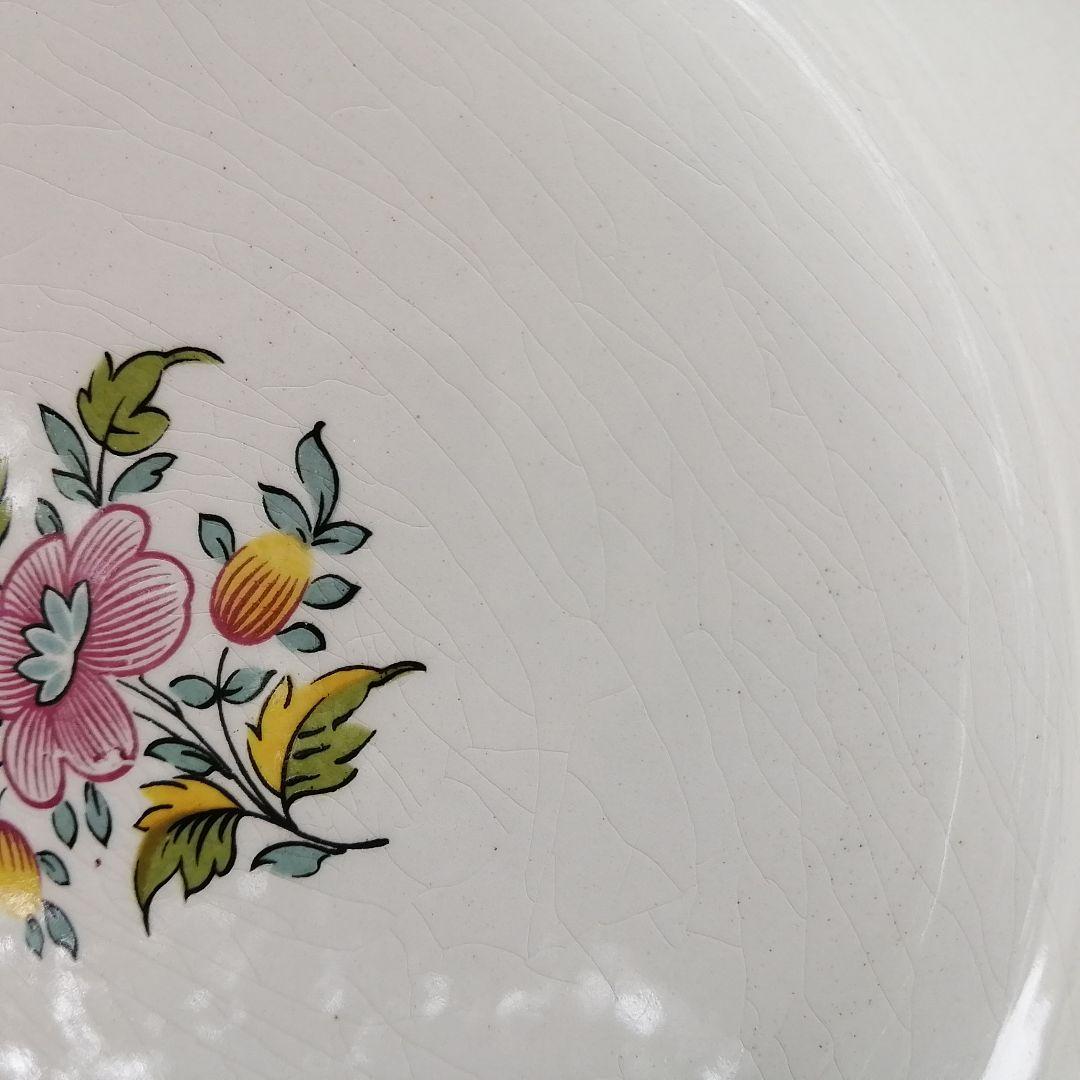 リュネビル　リュネヴィル　少し深め皿　アンティーク　フランス　三枚セットA