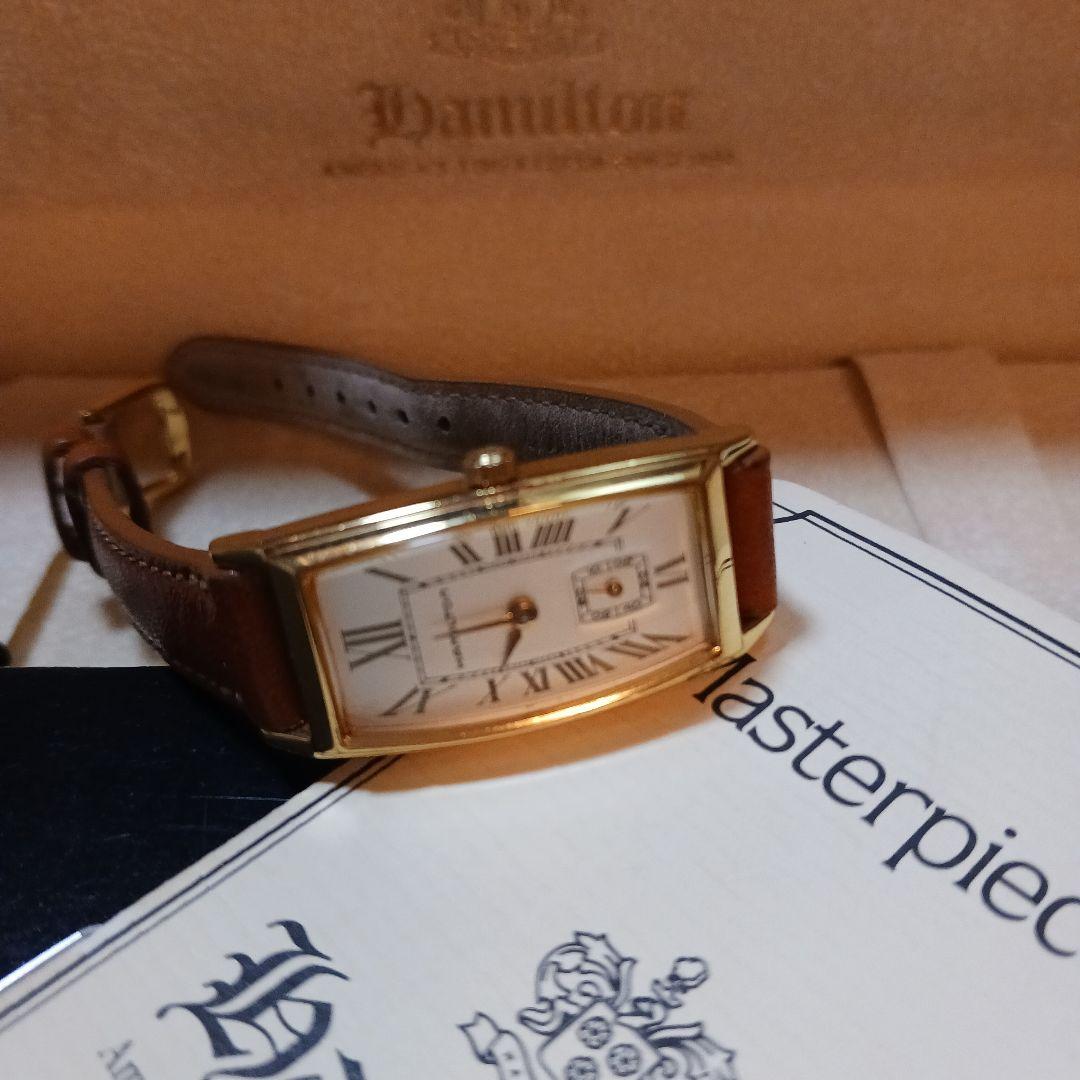 ゆ*i様 Hamilton Masterpiece 腕時計 革 ハミルトン