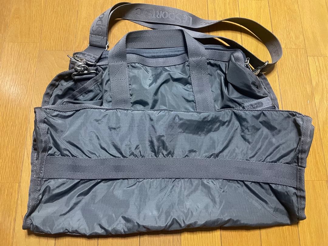 レスポートサック LESPORTSAC ラージ　ボストンバッグ　グレー