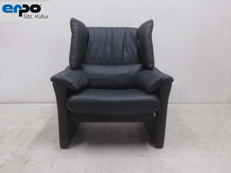 ■erpo エルポ■ドイツ ポルトフィノ 本革レザー リクライニングソファ