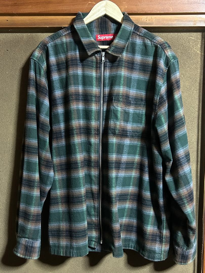 トップス supreme 24ss shadow plaid flannel shirt