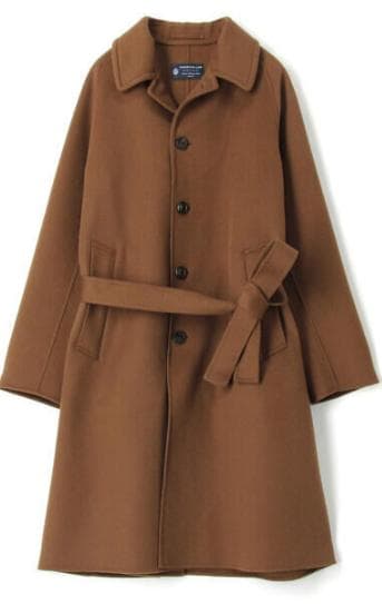 14.3万トゥモローランドPILGRIM COLOMBO生地 カシミヤ混コート