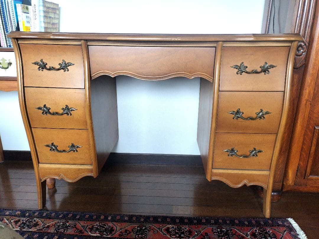 イタリア製／アンティークデスク／机