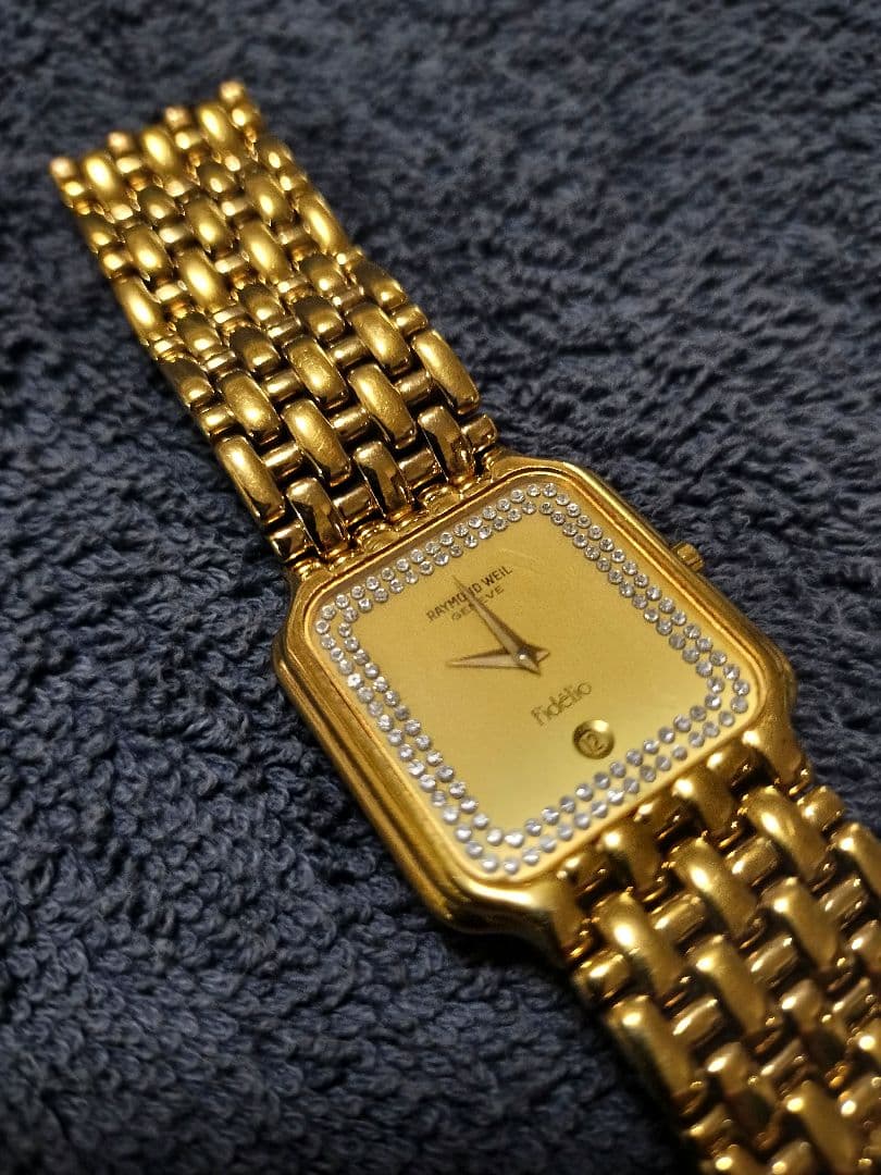Raymond Weil Fidelio ゴールド腕時計