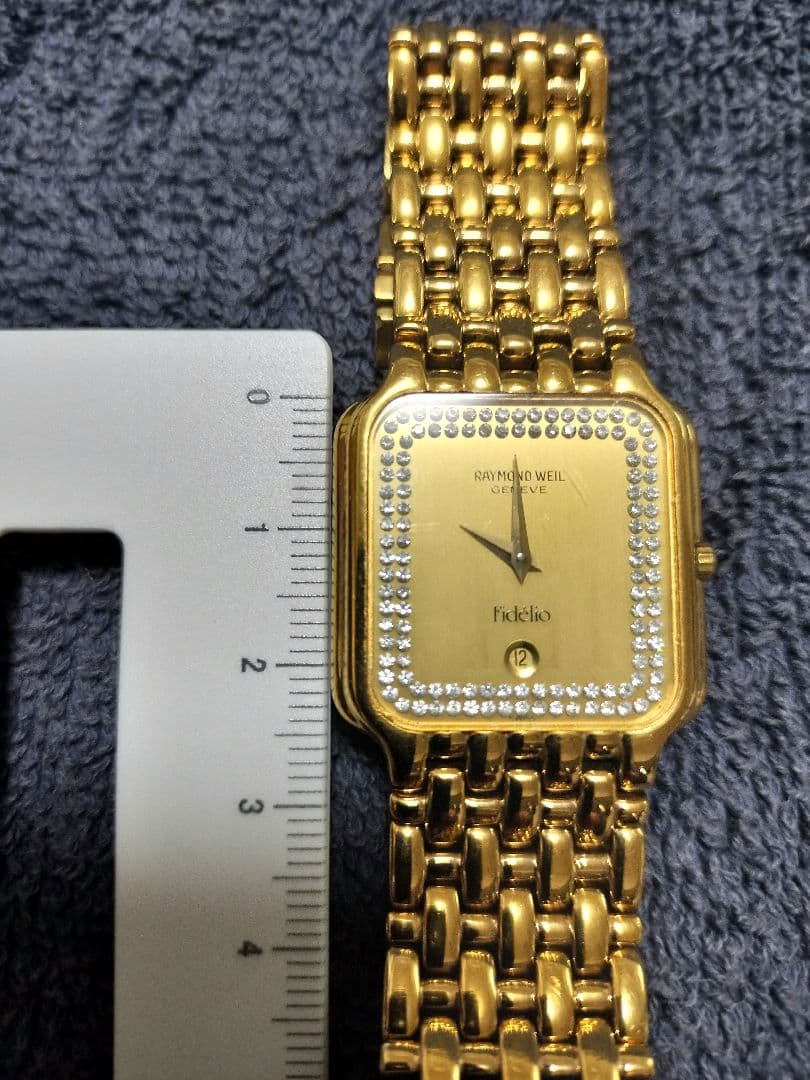 Raymond Weil Fidelio ゴールド腕時計
