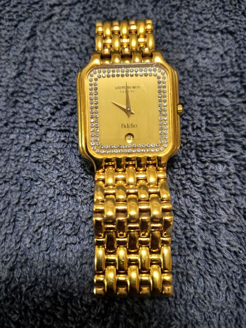Raymond Weil Fidelio ゴールド腕時計