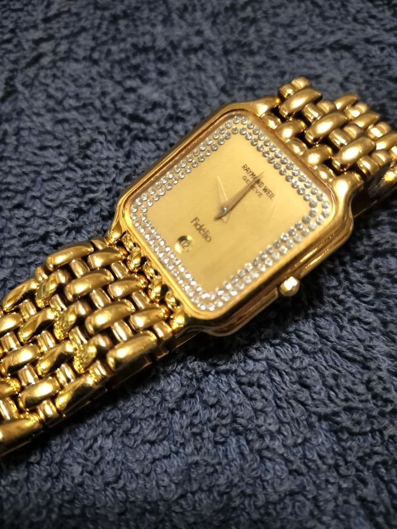 Raymond Weil Fidelio ゴールド腕時計