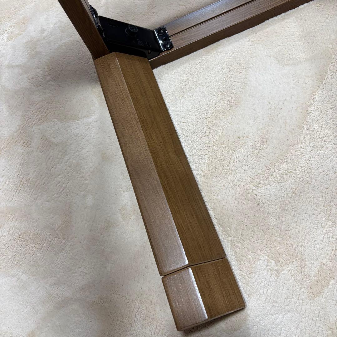 山善（YAMAZEN）2019年製 家具調こたつ　90正方形