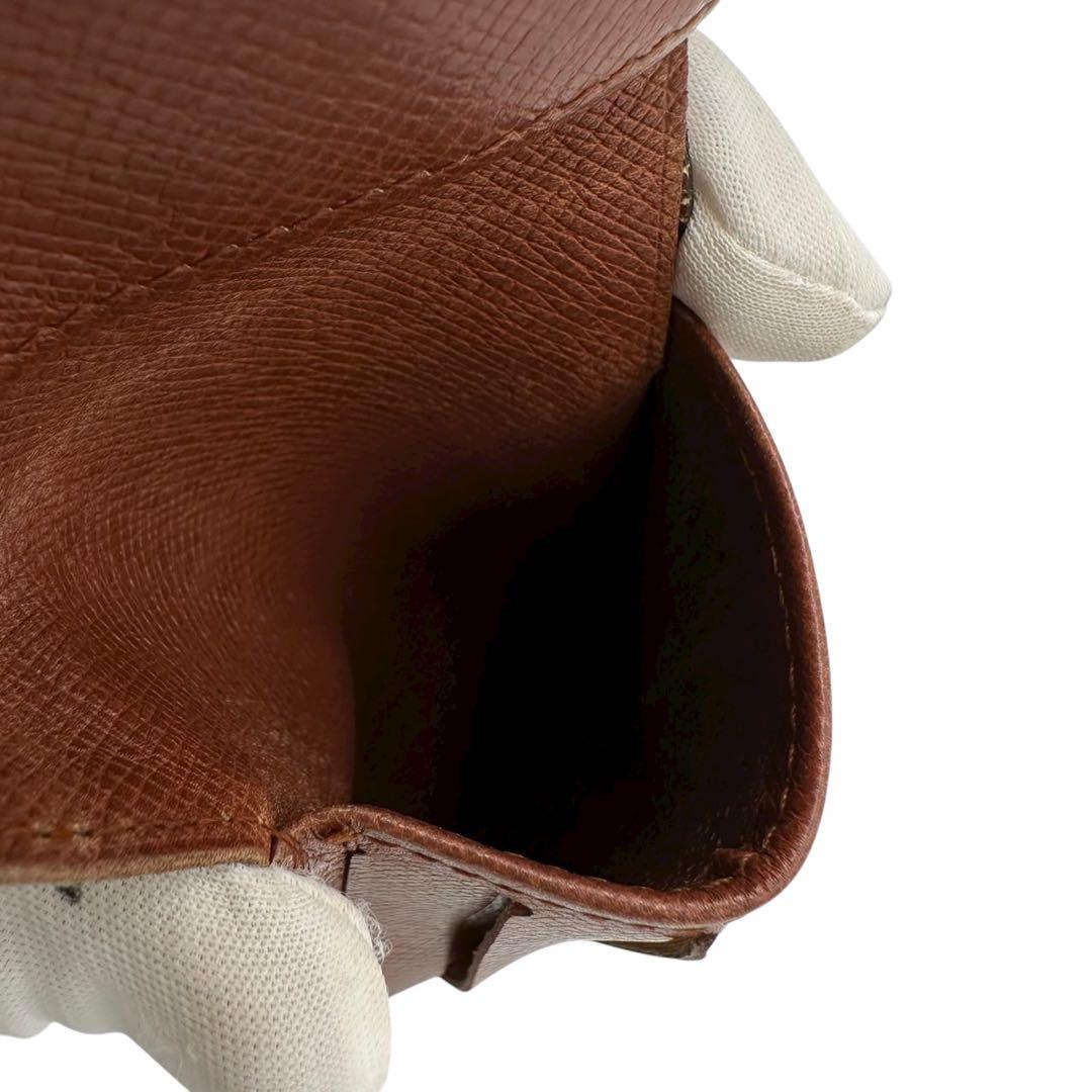 【美品】ルイヴィトン モノグラム 二つ折り財布 ポルトフォイユ・ミュルティプル