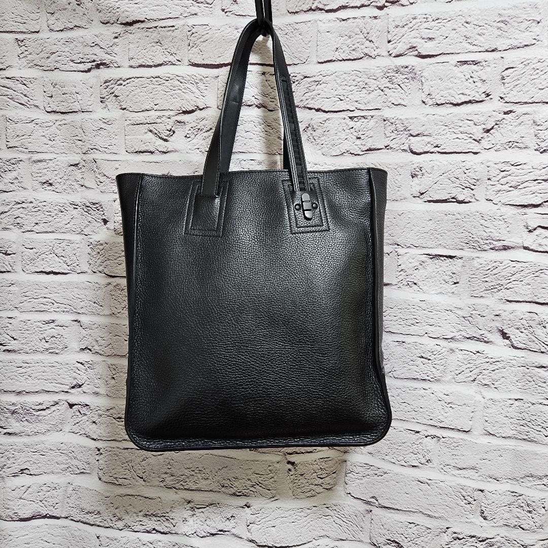 TOMOE トモエ INTRO LTO R1 トートバッグ黒2WAYレザー