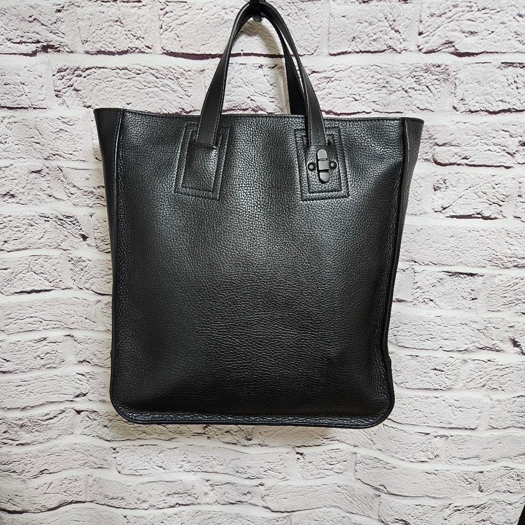 TOMOE トモエ INTRO LTO R1 トートバッグ黒2WAYレザー