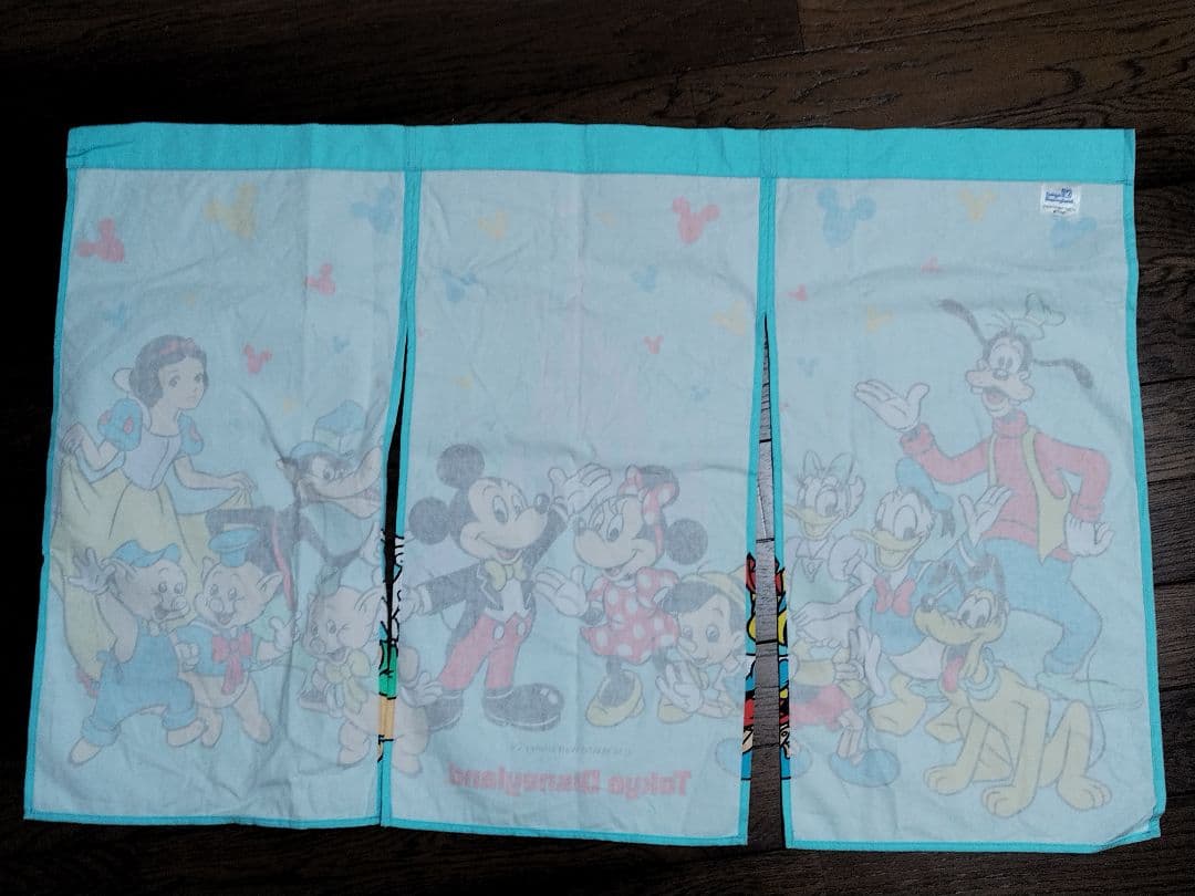 セール★ヴィンテージ☆美品☆超希少☆東京ディズニーランド ヴィンテージのれん