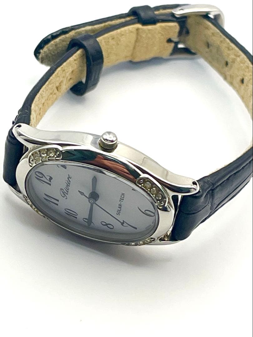 CITIZEN リヴィエール レディース ソーラー 腕時計 稼働品 黒