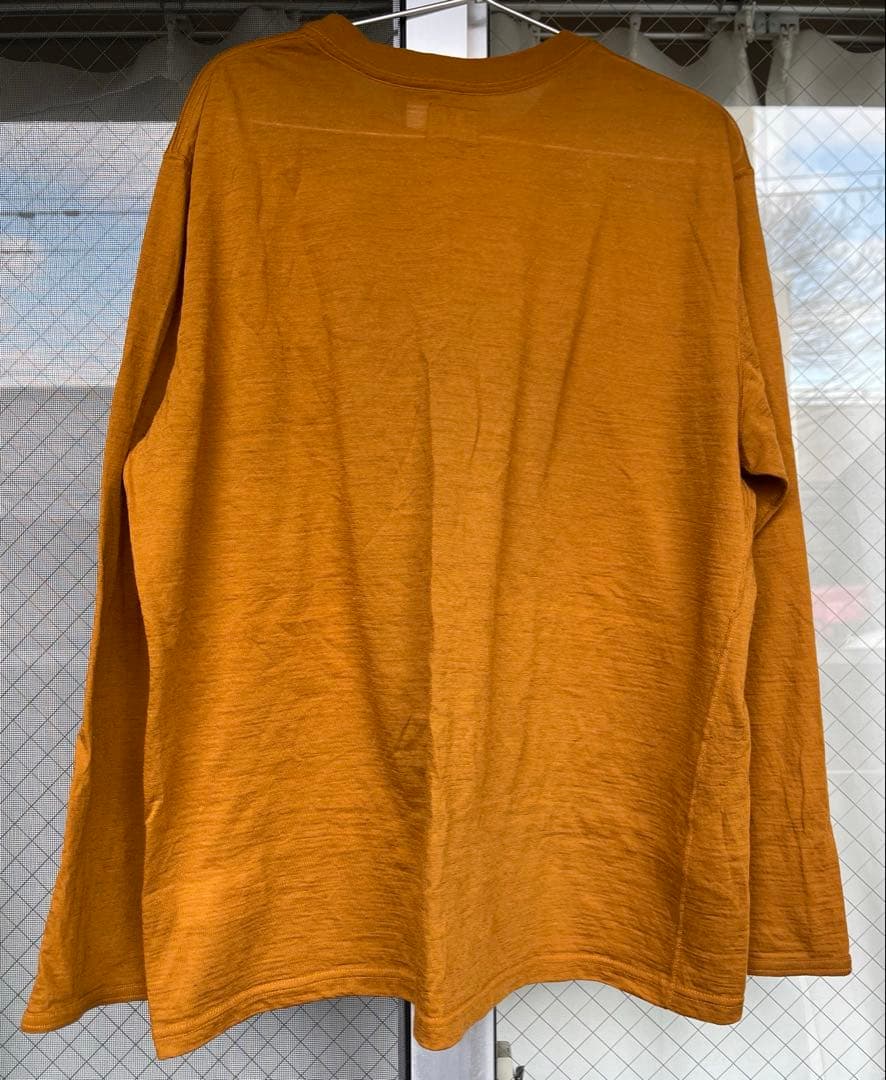 【美品】brownby2tacs ロングTシャツ　マスタード