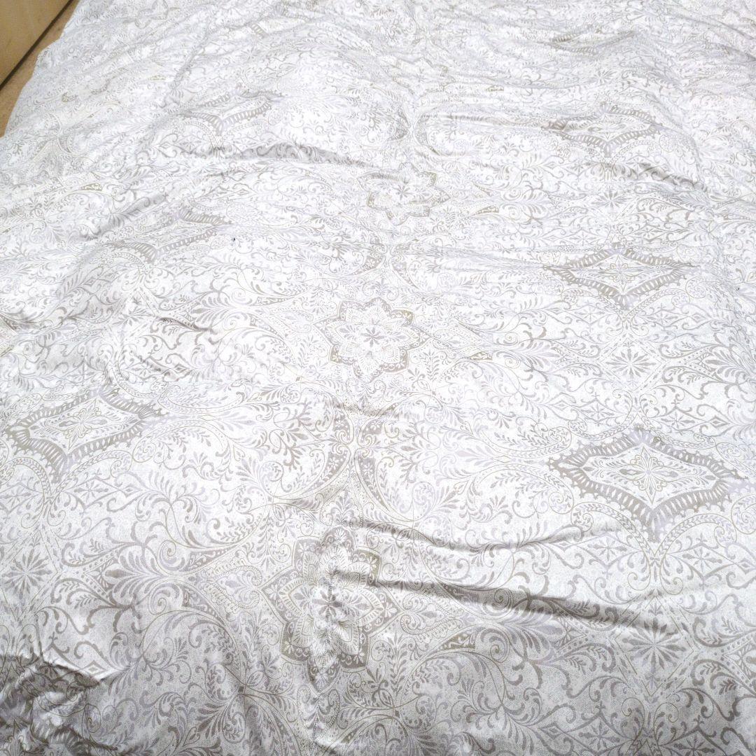 西川羽毛布団ミュラーダウン95%1.2kgシングルベージュ