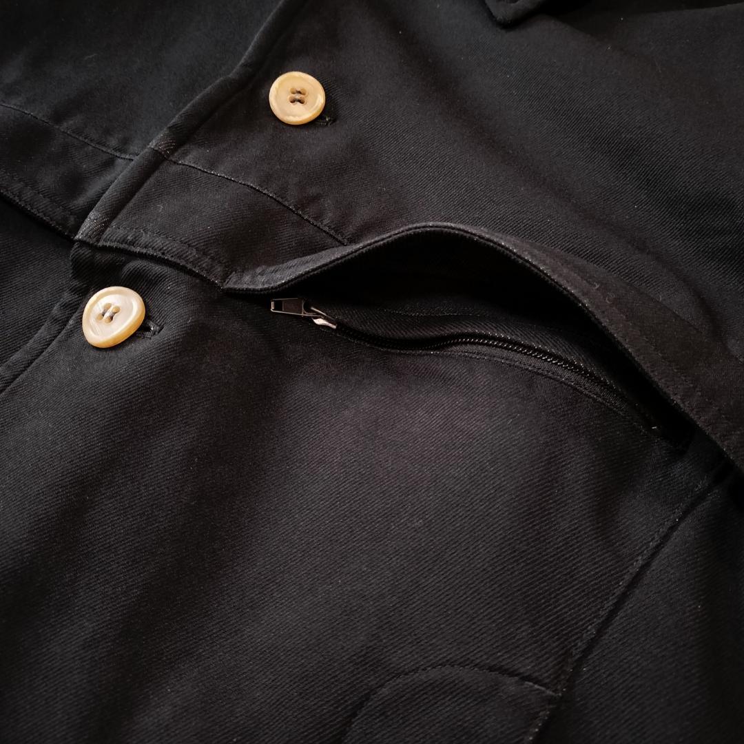 希少 コムデギャルソンオムプリュス 2005AW 製品染めステンカラーコート M