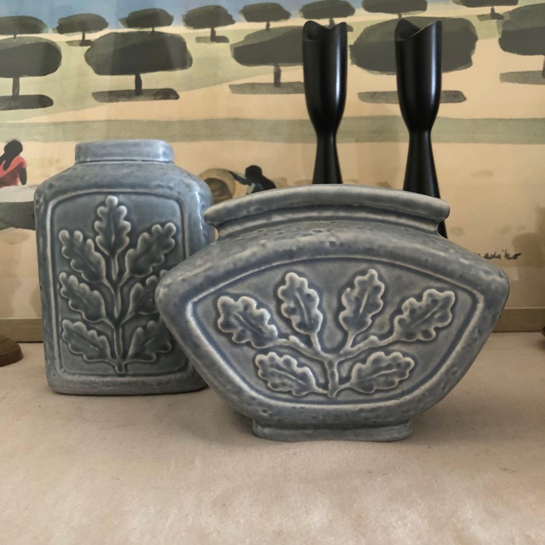 北欧　グンナーニールンド　Gunnar Nylund エクレフ　２点　花瓶