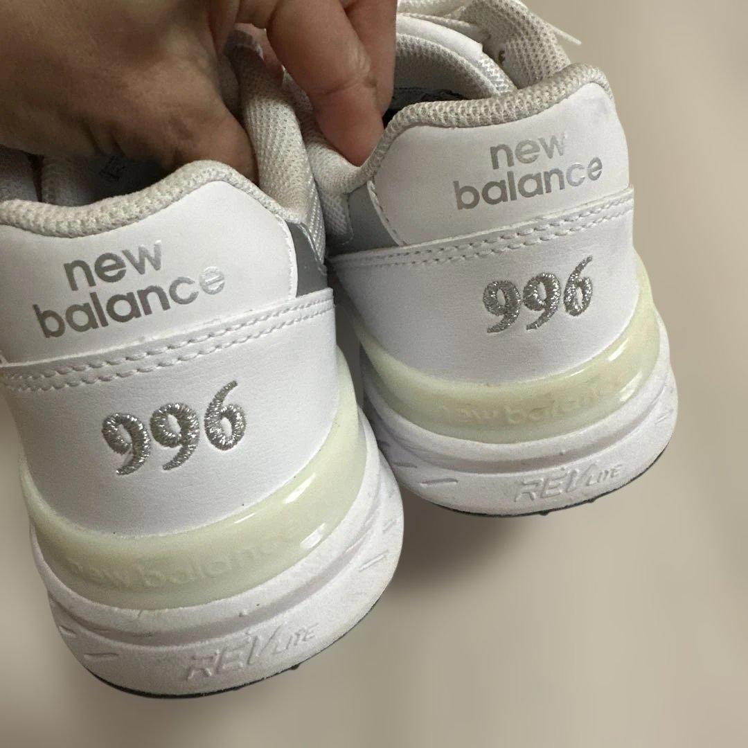 New Balance 996 スニーカー 23cm ホワイト