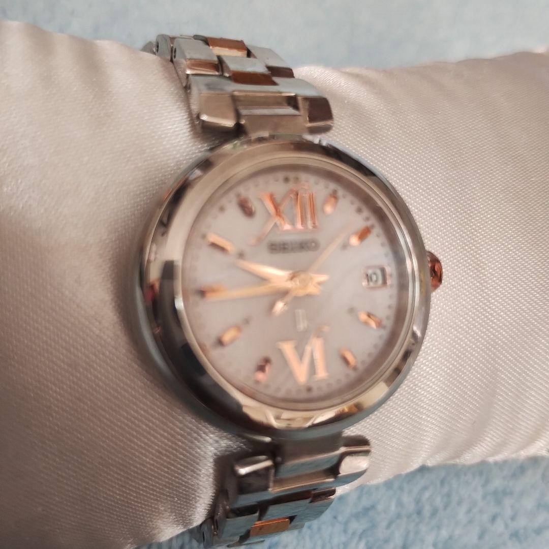 未使用！ピカピカ！セイコールキア電波ソーラーSEIKOLUKIA定価52500円