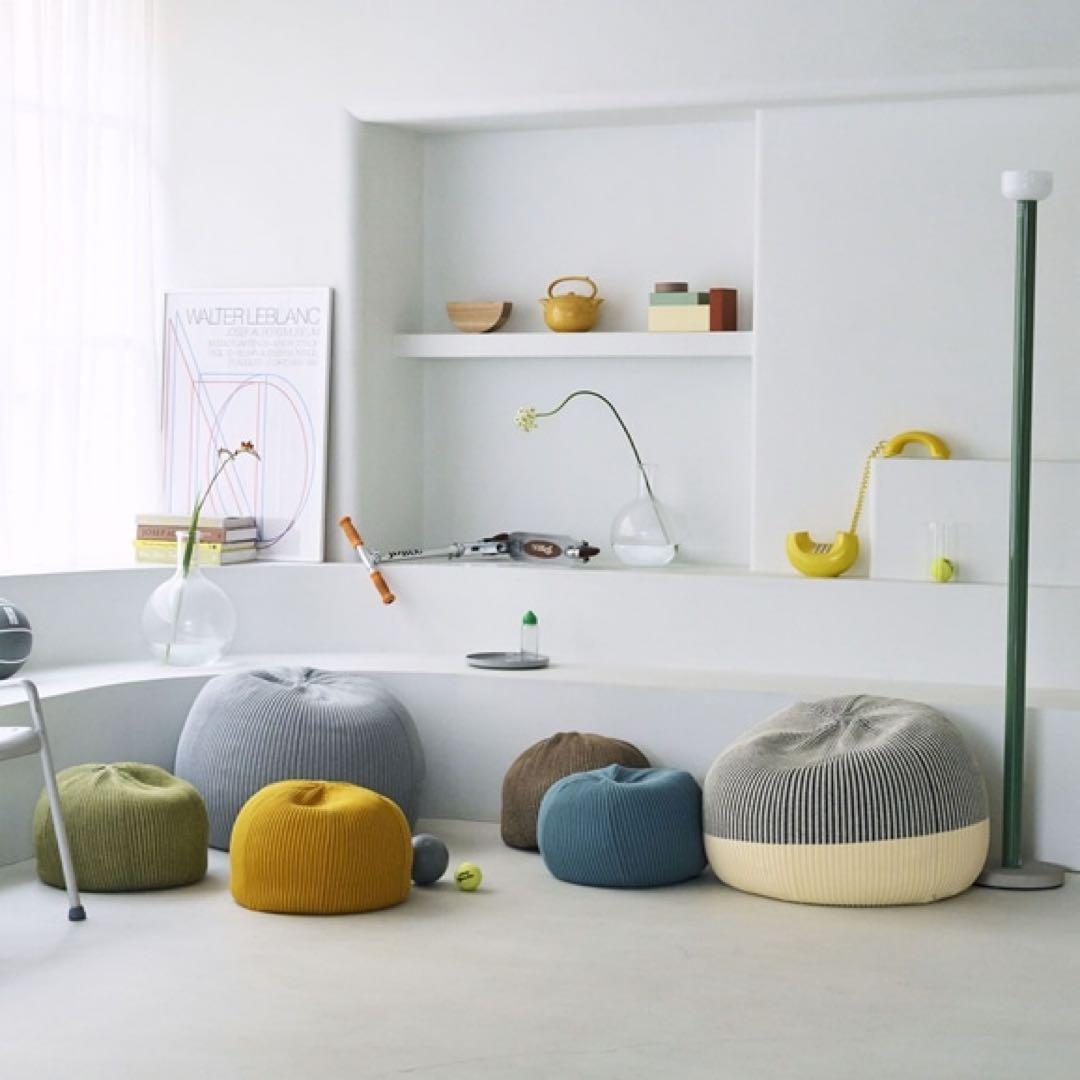 IDEE PUUF 本体セット ミニプーフ MELANGE セージグリーン