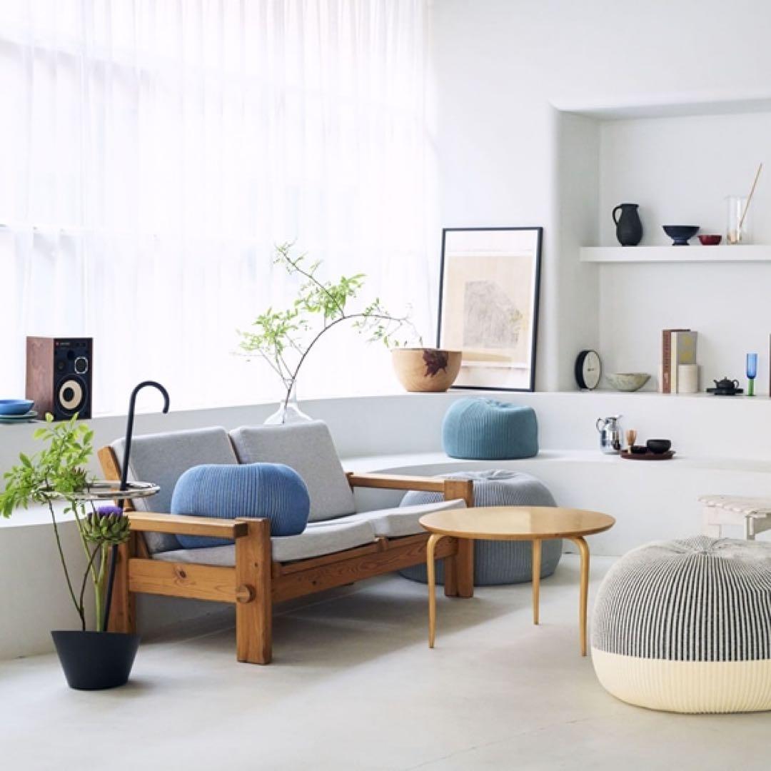 IDEE PUUF 本体セット ミニプーフ MELANGE セージグリーン