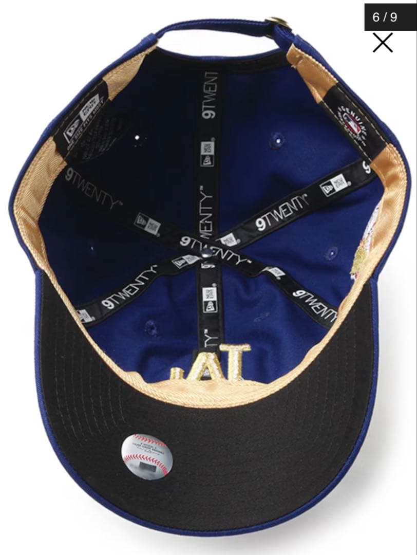 寅*郎様 新品！ドジャース NEW ERAゴールドコレクション 9TWENTY
