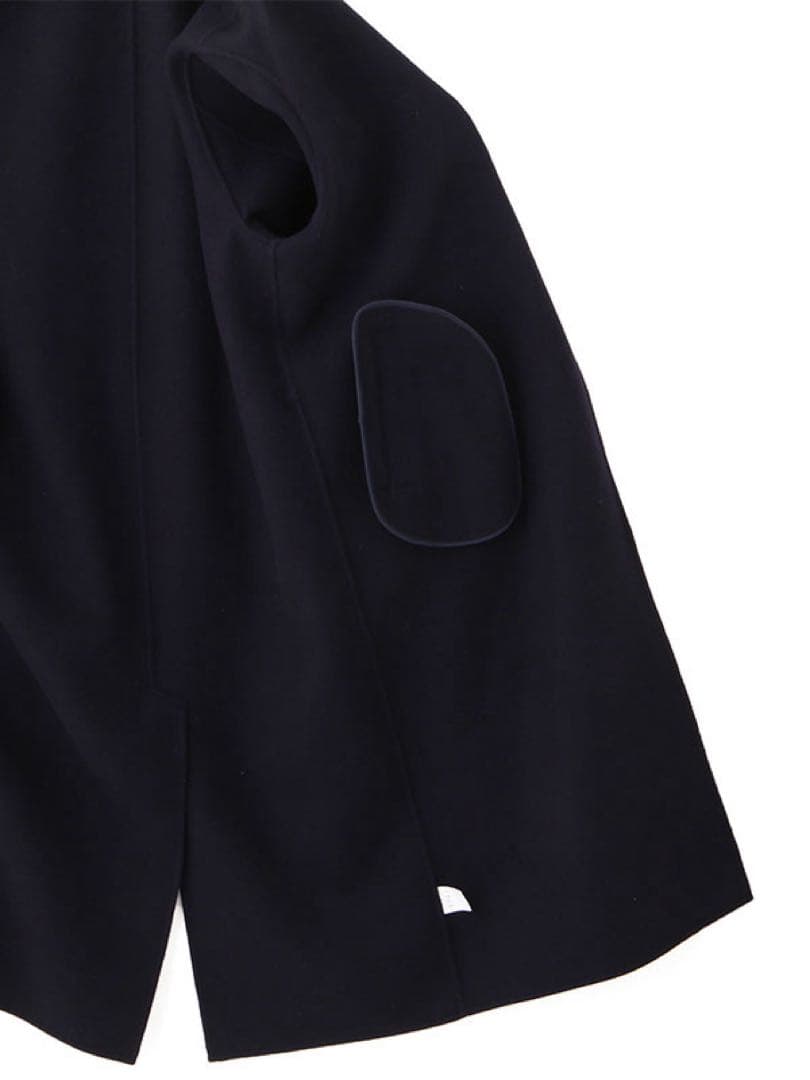 新品未使用品ETRE TOKYO メルトンロングリバーコート　ネイビー　Sサイズ