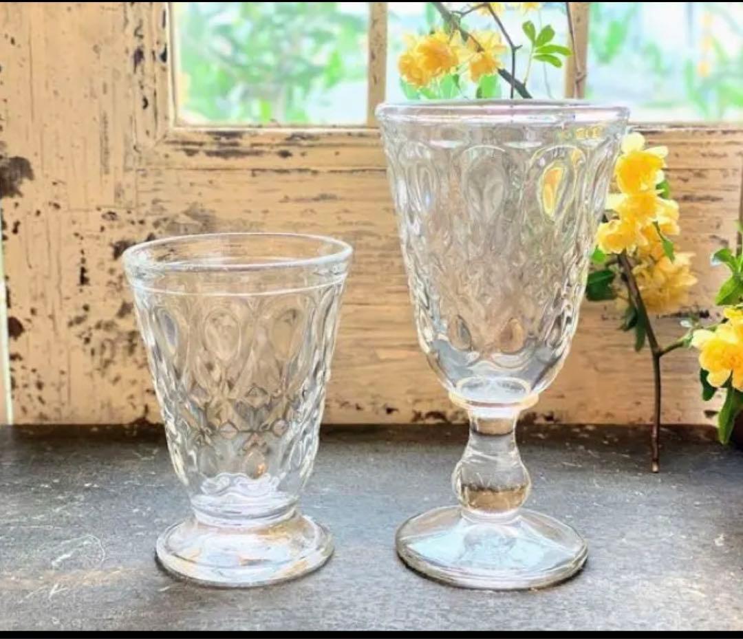 フランスより～ゴブレット リオネ ❤2個セット ❤️オシャレで使いやすい