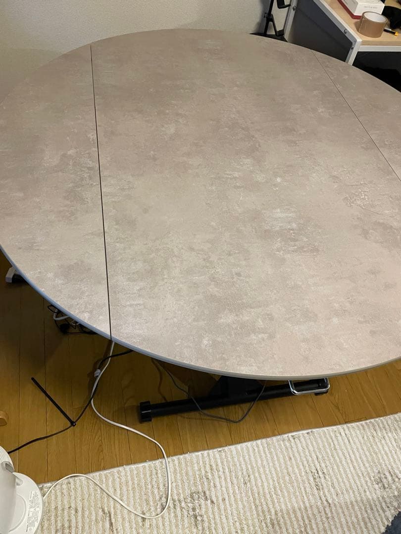 昇降・伸縮テーブル AILL（アイル） テーブル リビングテーブル