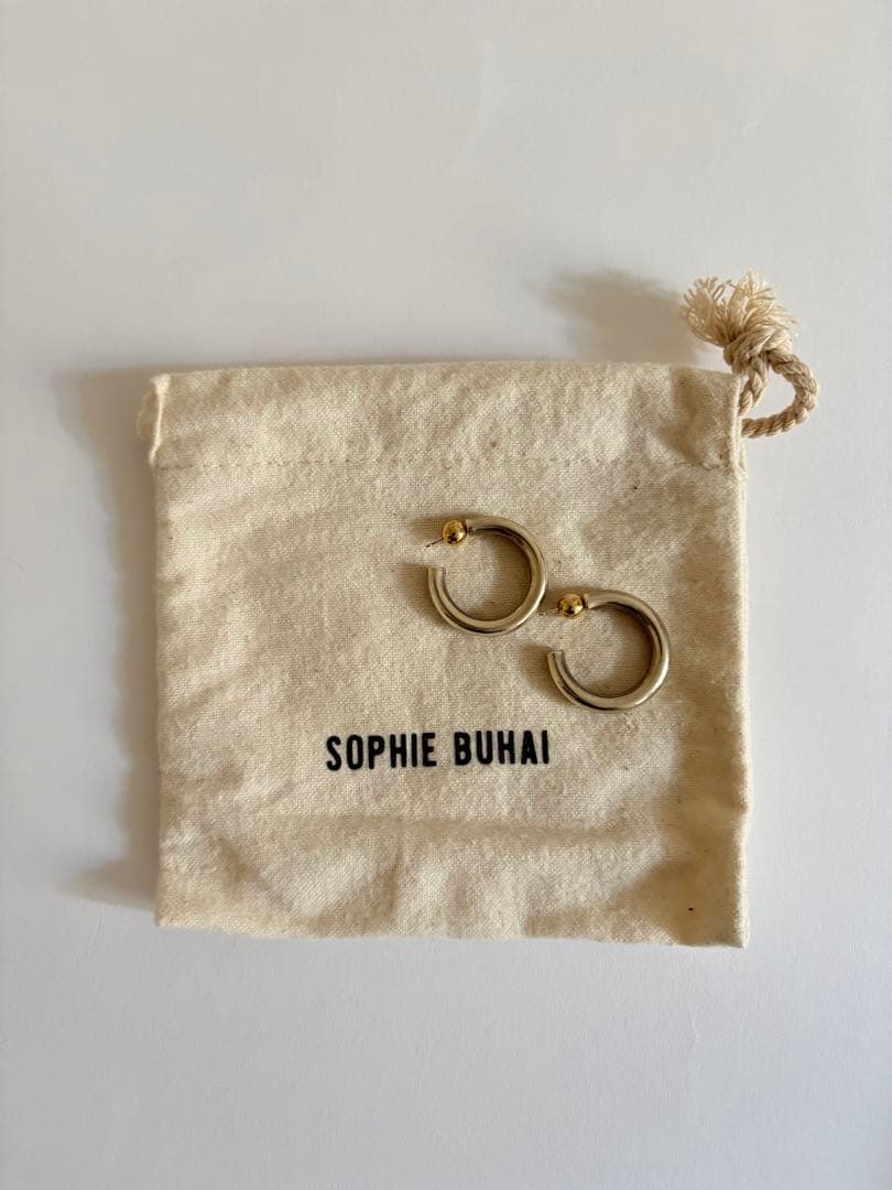 SOPHIE BUHAI EVERYDAY HOOPS ゴールド　ミディアム